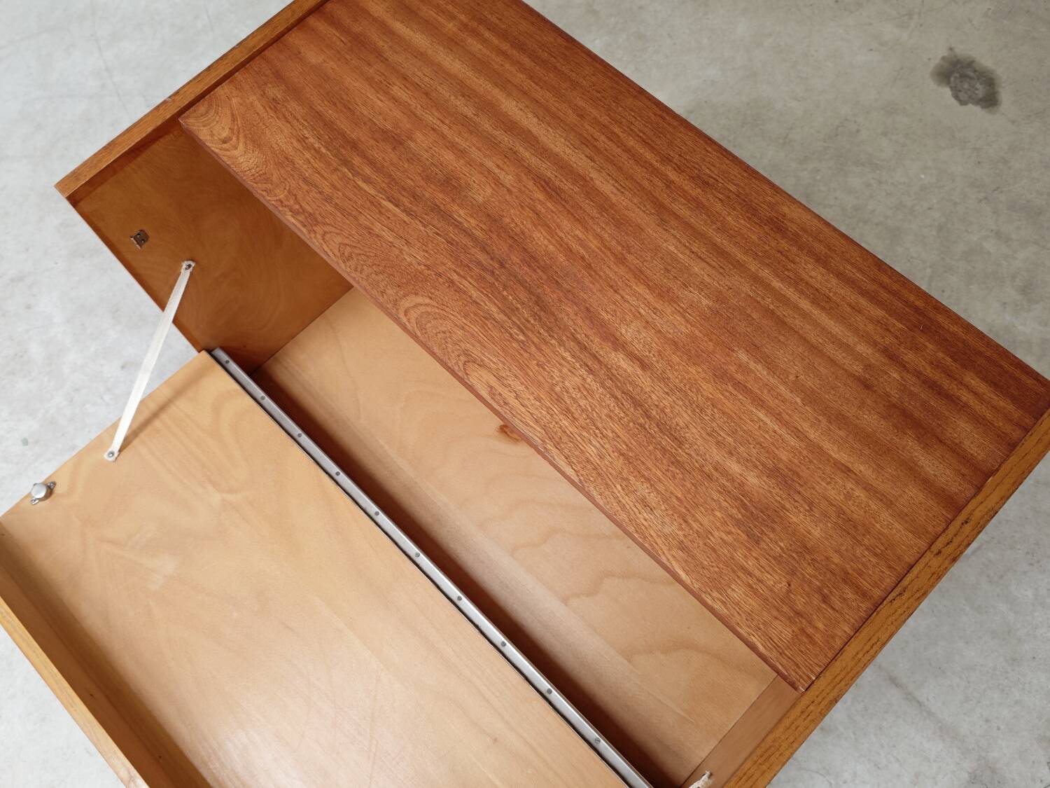 Blanket chest or mini bar by Frantisek Mezulanik for Up Zavody 1960