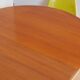 Scandinavian oval table in teak 2 60s extensions