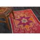Vintage Turkish Hand-Knotted Wool Cotton Red Runner Rug 88x299