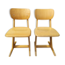Lot de 2 chaises Casala enfant - vintage - moyen modèle