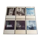 Set of 6 photos of Karin Szekessy for Knoll International