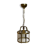 Brass lantern pendant lamp