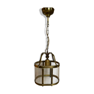 Brass lantern pendant lamp