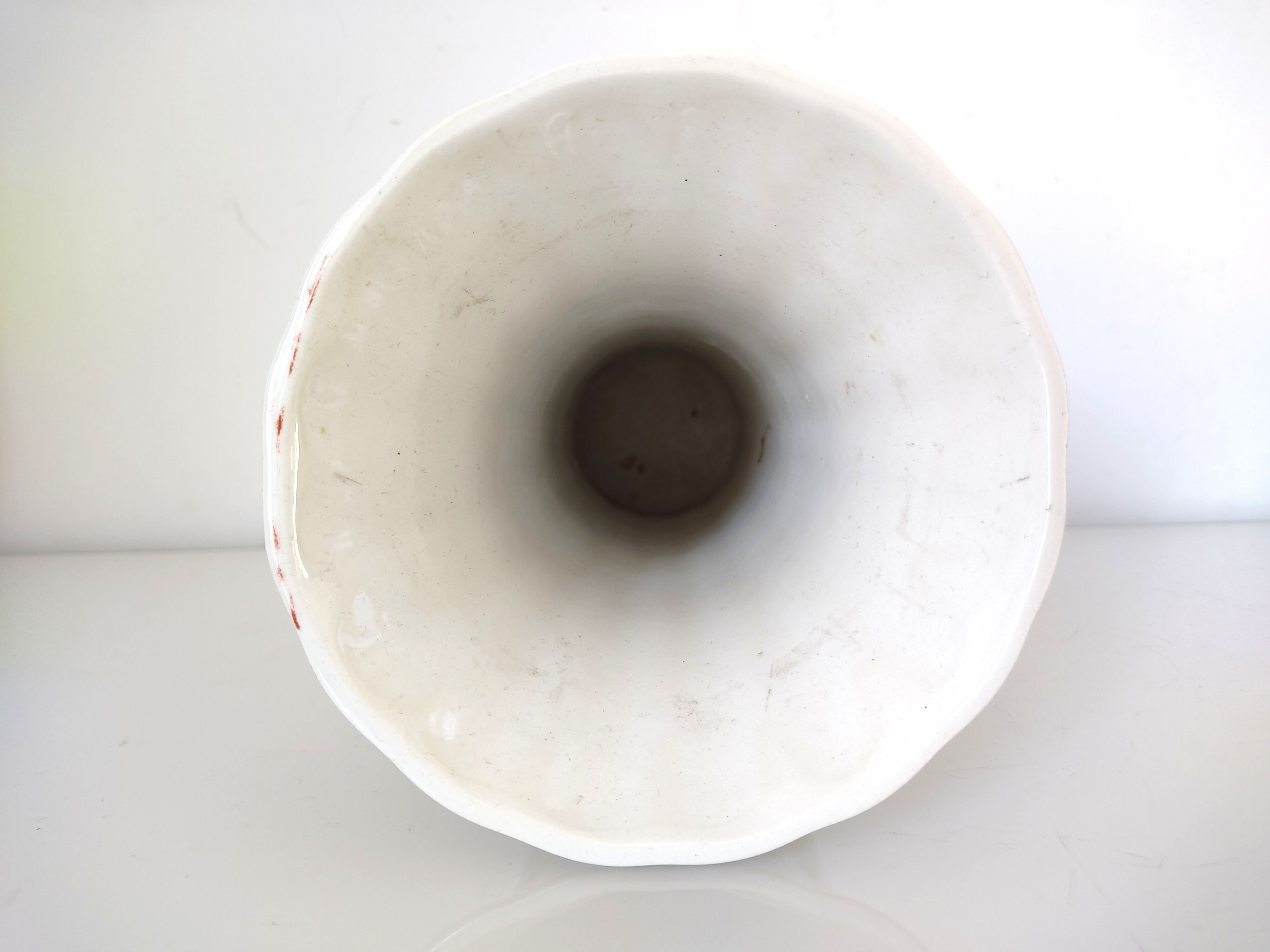Boch La Louvière vase Blue and white