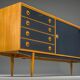 Mid-century modern pine sideboard from Musterring International, 1960s