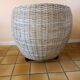 Rattan armchair modern design