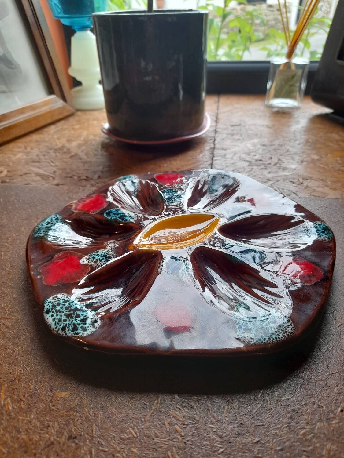 Vallauris oyster plate