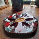 Vallauris oyster plate