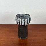 Vintage East German studio vase GDR mid-century by Erhard Goschala, 1960s.