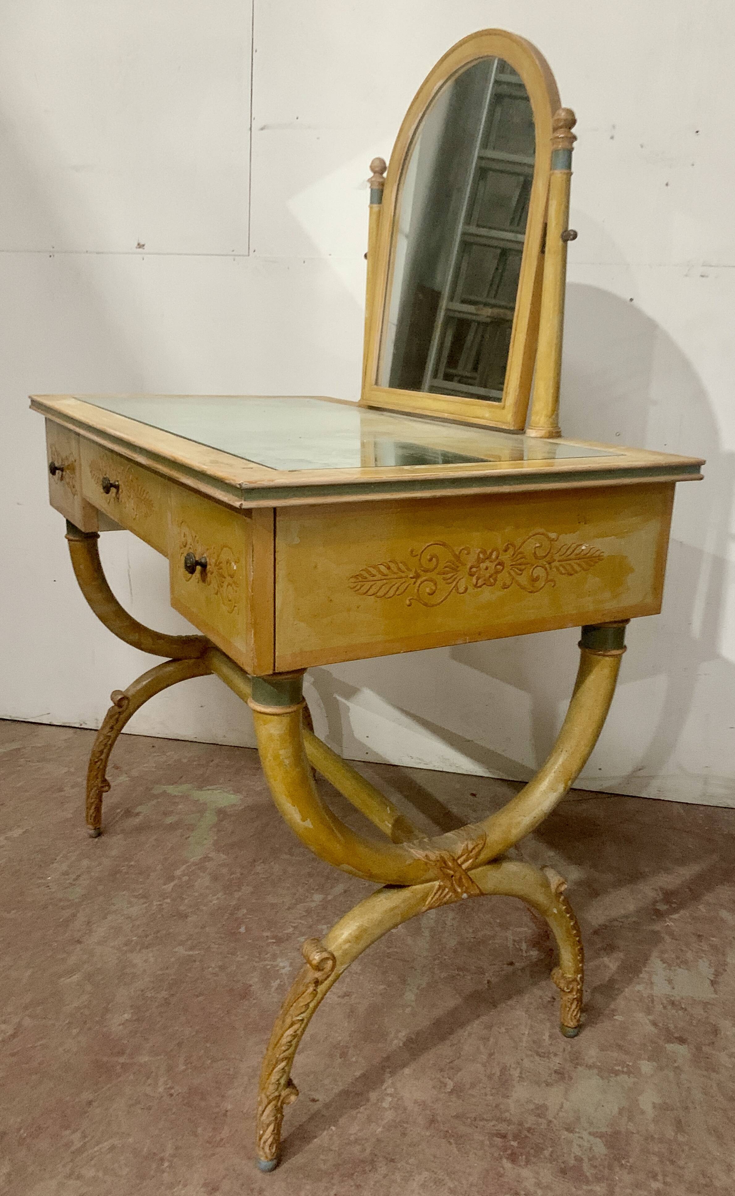 Coiffeuse de dame de style Empire XX siècle