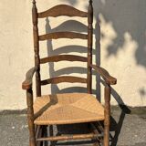 Wooden rocking chair