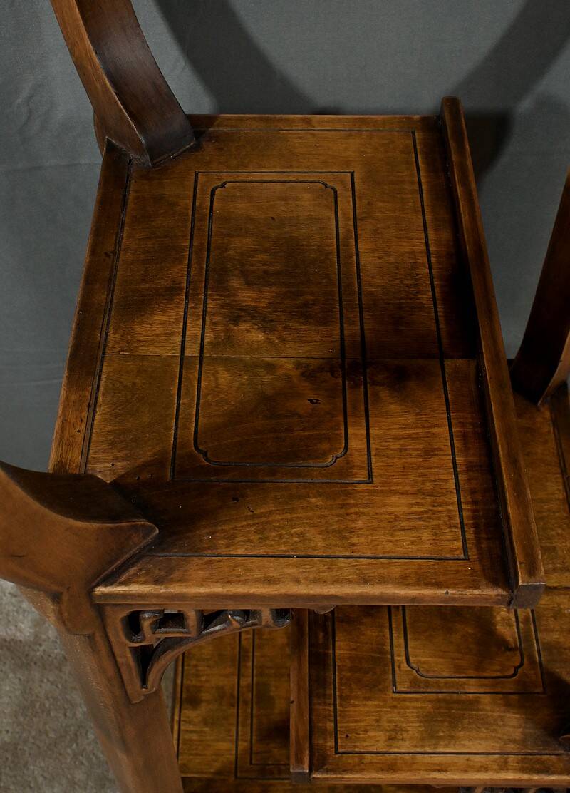 Large Asian Stool in the Viardot style – Late 19th century