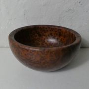2 wooden bowls turned