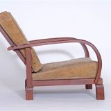 Fauteuil inclinable vintage 1920s