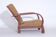 Fauteuil inclinable vintage 1920s
