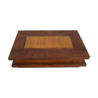 Exotic and precious wooden coffee table