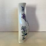 Flower vase with butterflies