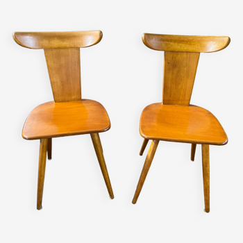 Pair of vintage Scandinavian chairs