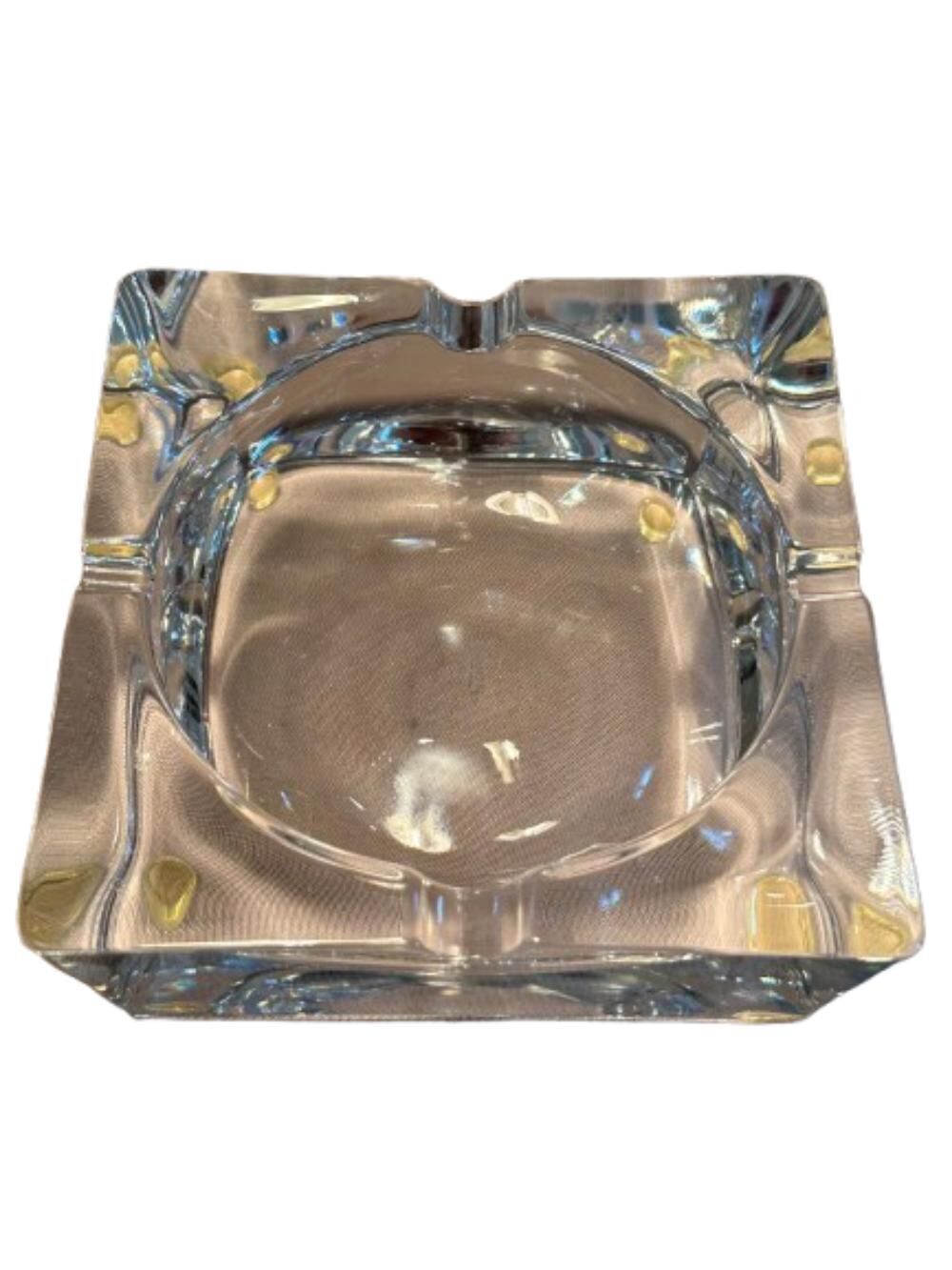 Crystal ashtray J.G. Durand