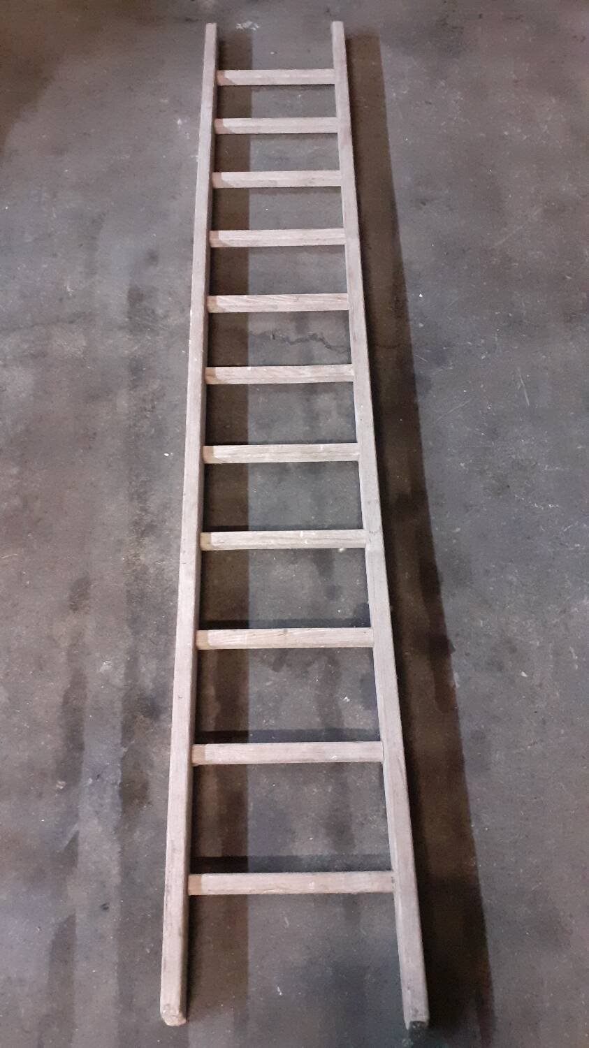 Wooden ladder