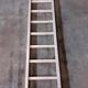 Wooden ladder