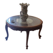 Solid cherry coffee table