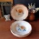 6 vintage soup plates Sarreguemines Digoin