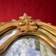 Golden wall mirror with a rococo Louis XV style – 1950s-60s