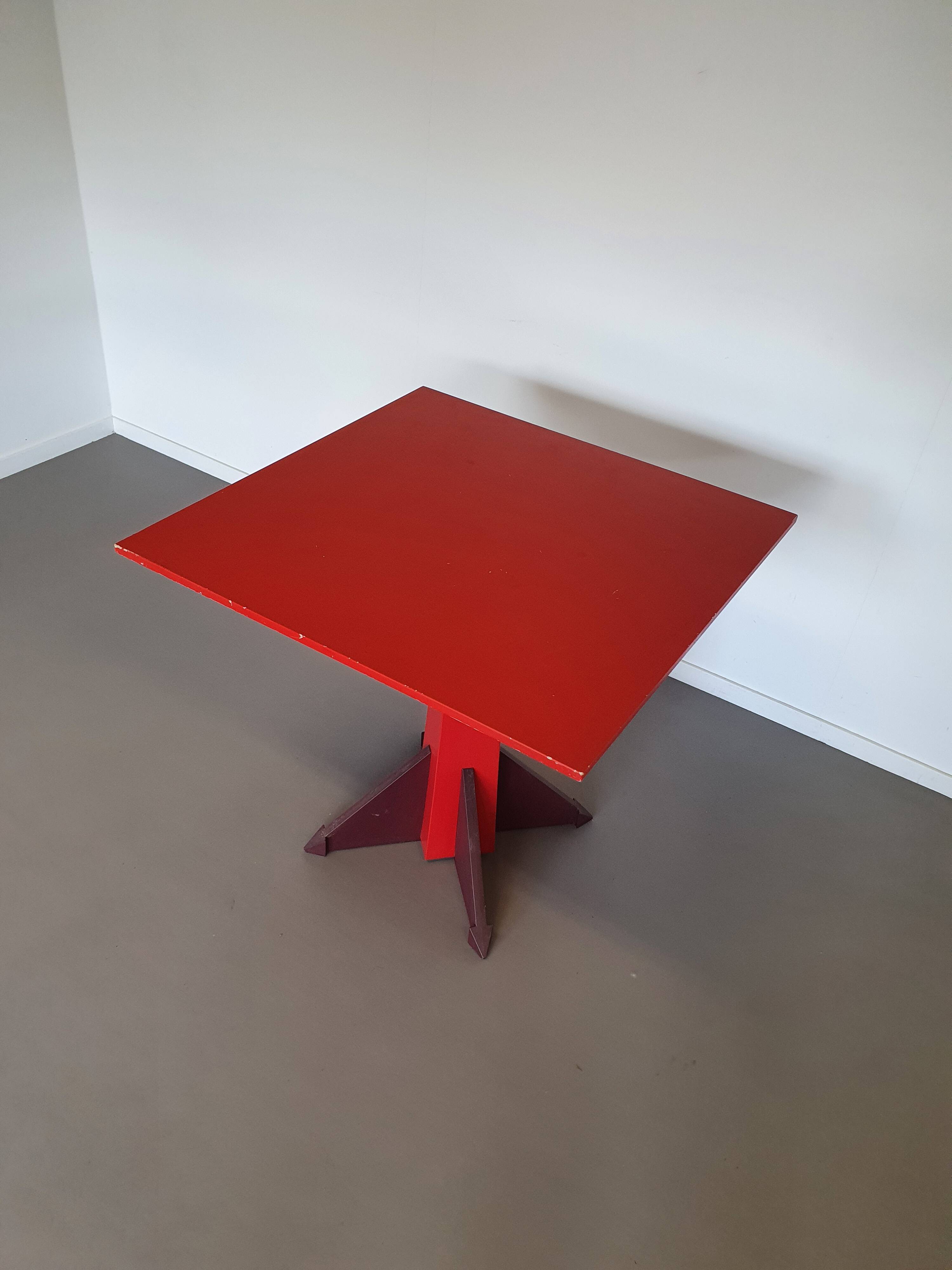 Model 4310 dining table by Anna Castelli Ferrieri for Kartell, 1980