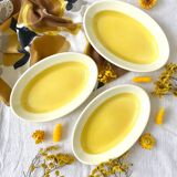 Set of 3 vintage ravines Salins Soleil collection