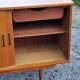 Vintage gold blond oak row 3 sliding doors