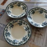 Hollow plates pink pattern, iron earth