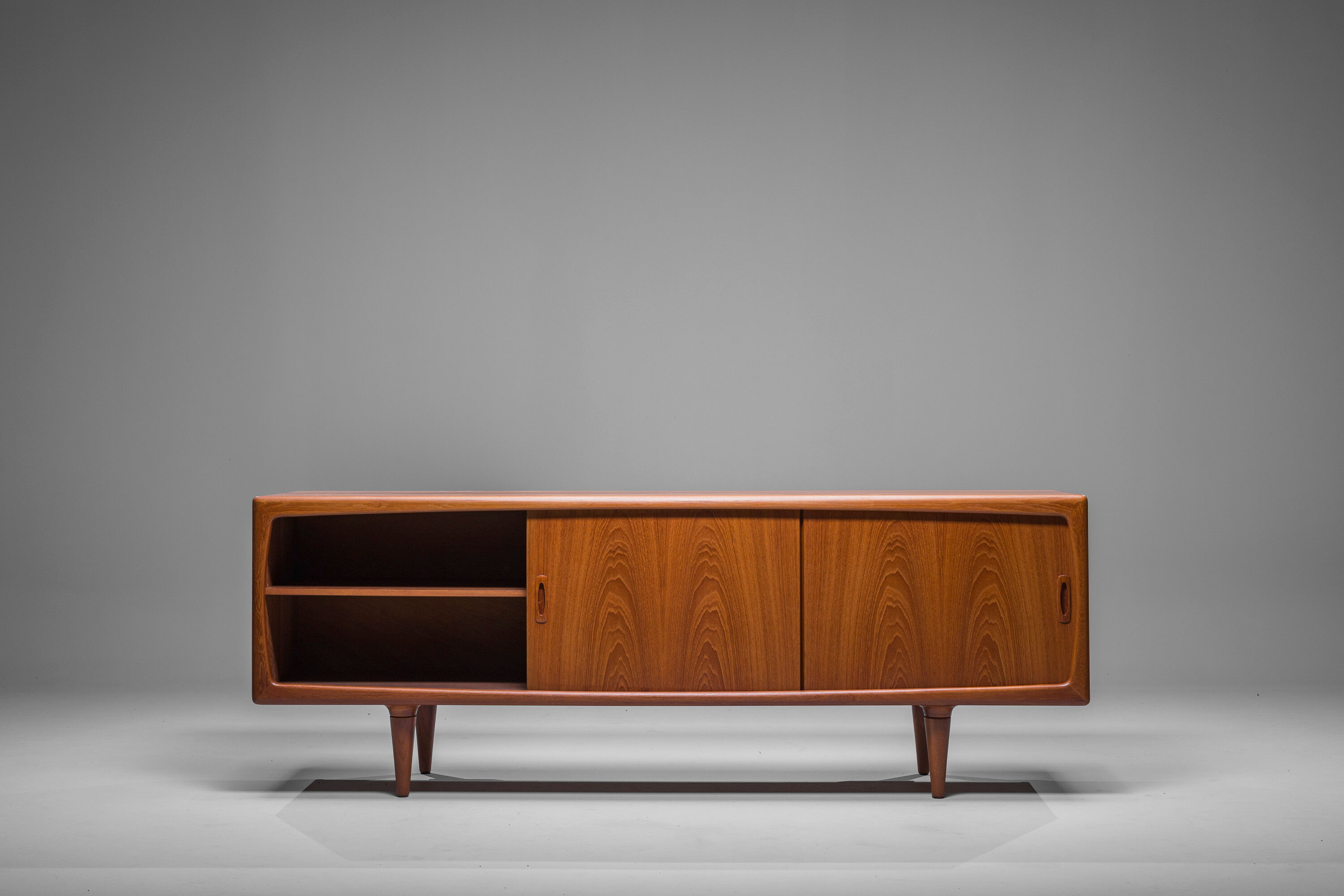 Mid-Century Danish teak sideboard by HP Hansen