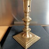 Louis XIII candle holder in bronze