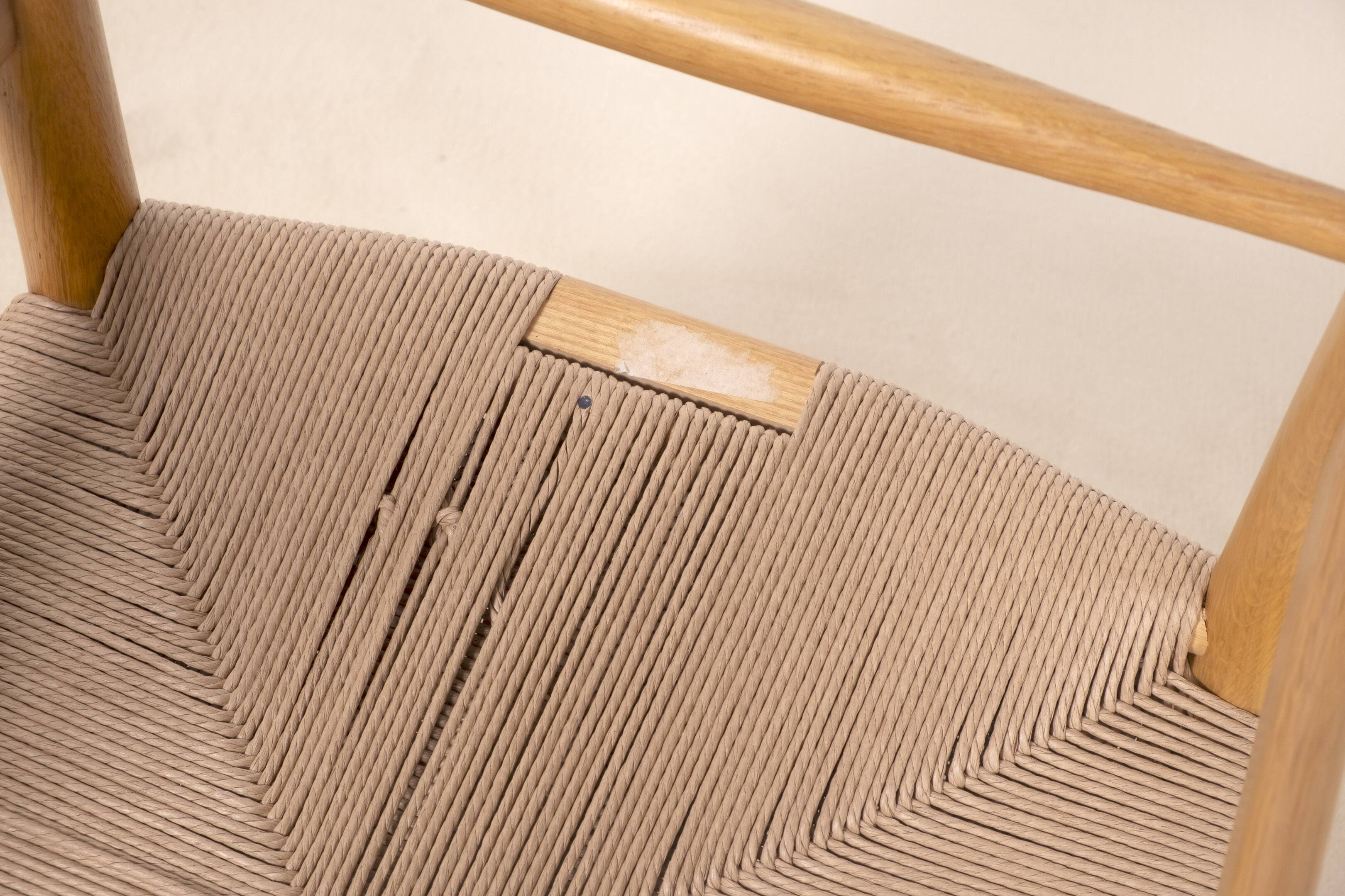 Hans Wegner CH24 Oak Wishbone Chair, 1980s Denmark