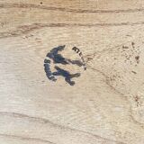 Pair of André Small solid elm chairs