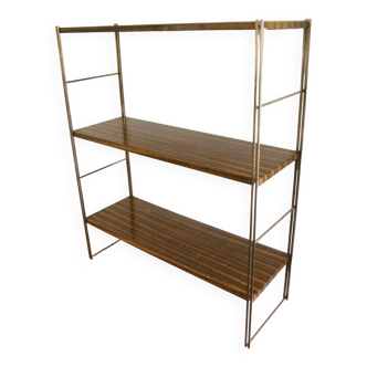 Vintage wall “string” shelf