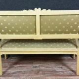 3-Room Louis XVI lacquered wood lounge