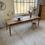 50s pine and oak farmhouse table 2.5m