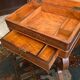 Worker end or back of sofa with inlaid decoration of period Charles X
