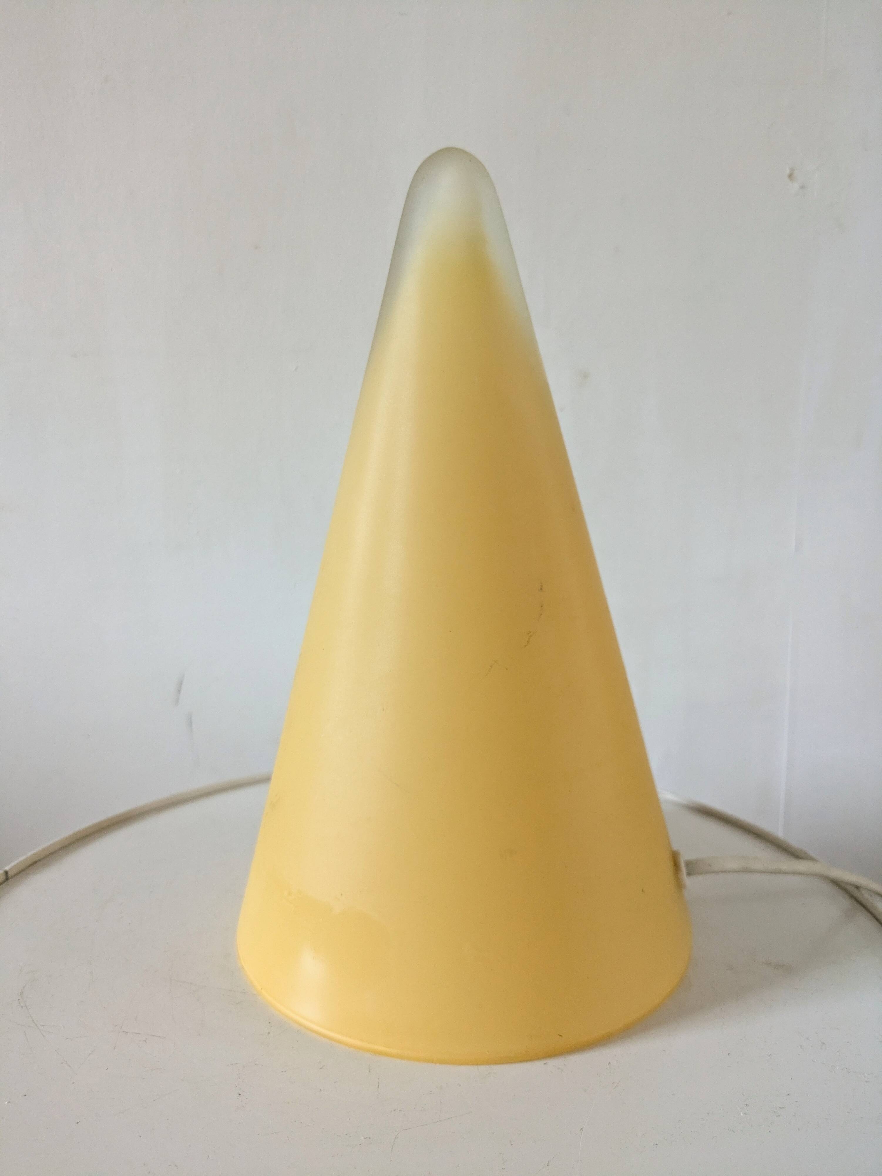 Vintage Glass Teepee Lamp