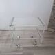 Rolling table by David Lange for Les invisibles du Marais 1970s