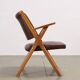 Armchair in faux leather Italy 1960s