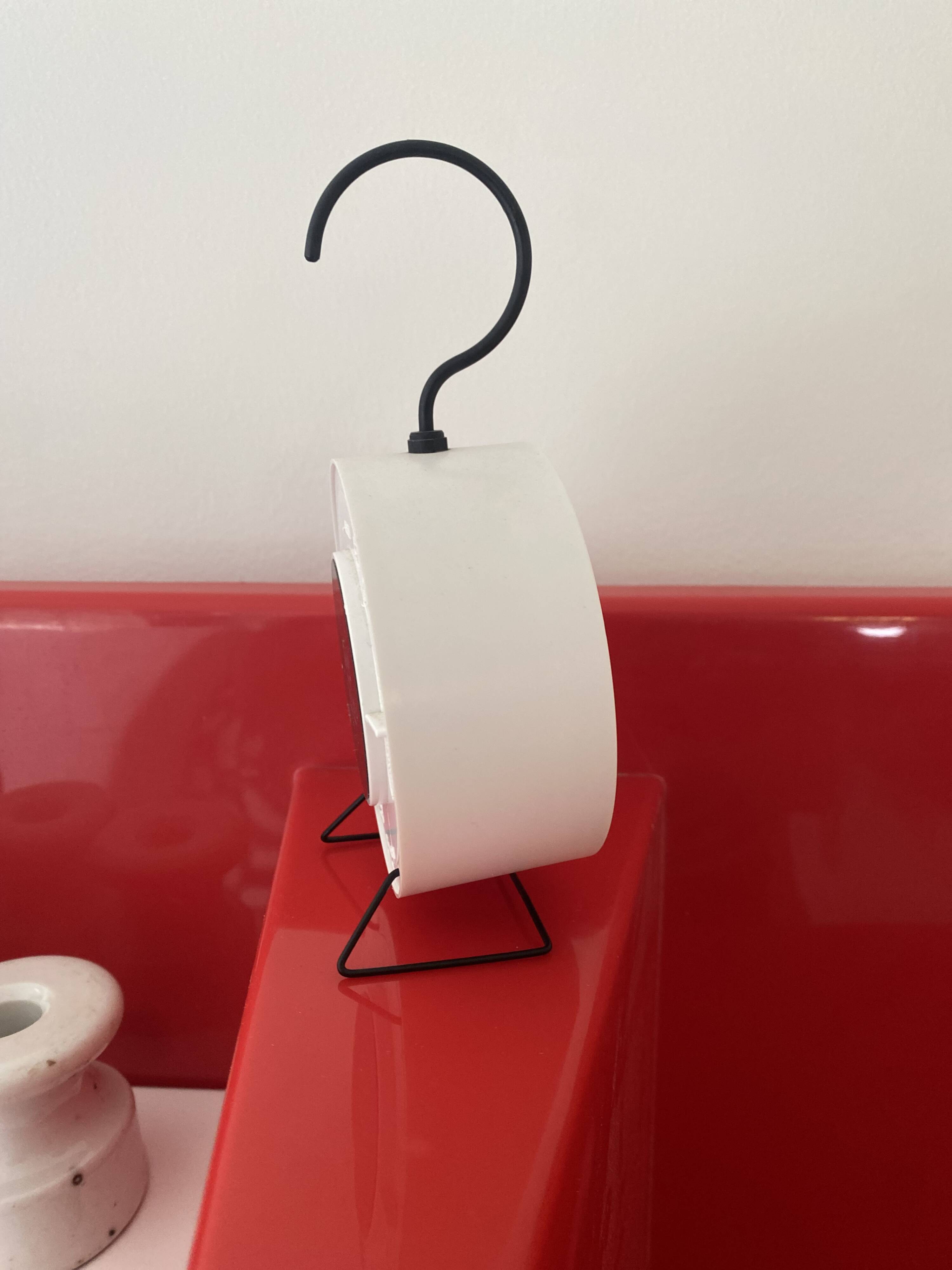 White clock to stand or hang ikea vintage model sniffa