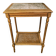 Table de salon style Louis XVI en bois peint