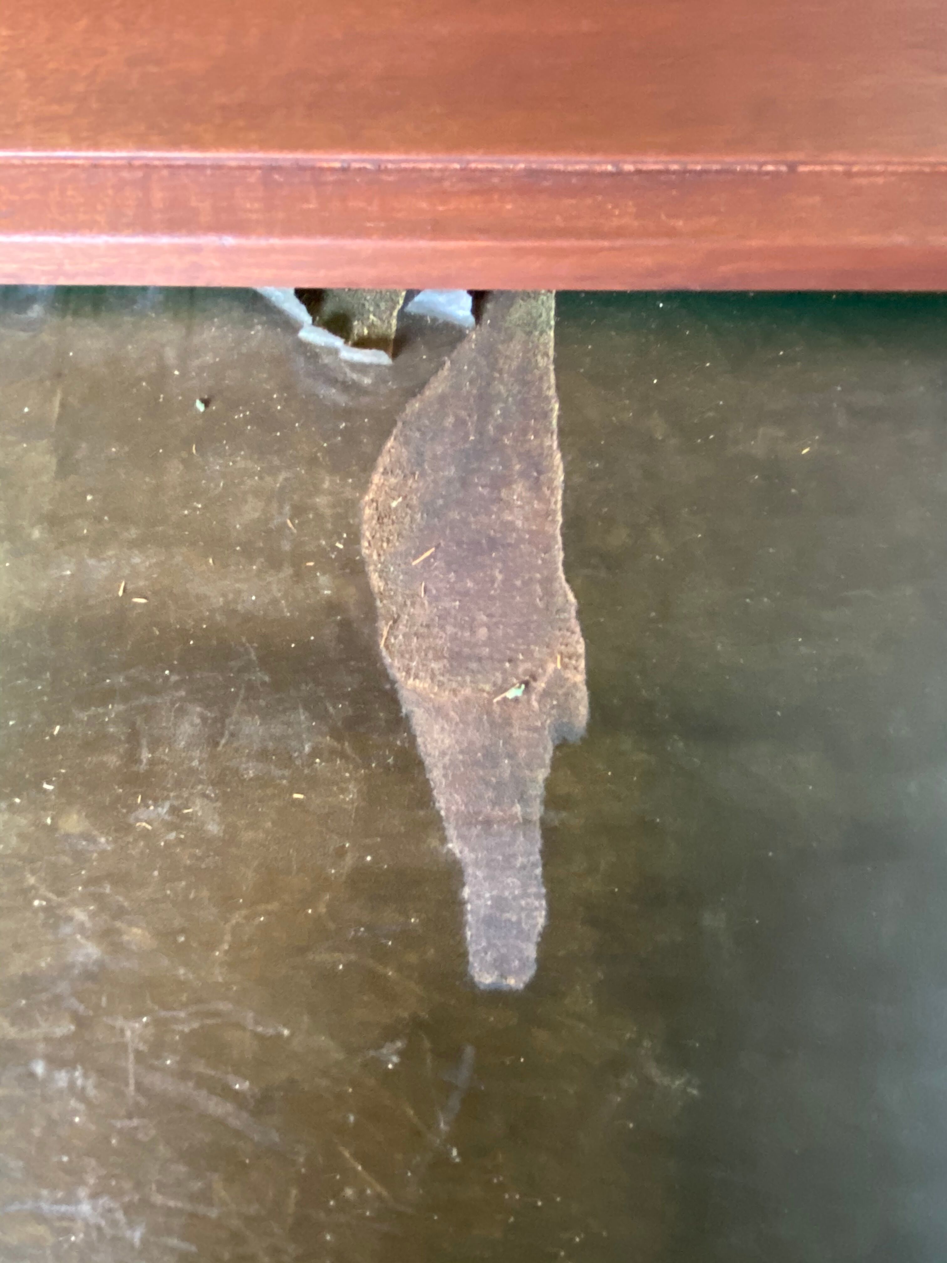 Desk box mahogany empire 1930