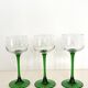 Verres à vin d'Alsace