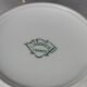 2 coffee cups shape Limoges porcelain litron, blue oven SB