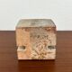 Klaus Lehmann, Sculpture d'art cubique en céramique de style brutaliste postmoderne allemand Studio Pottery n° 337 81, 1981