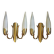 Pair of Italian wall lights 1960-70